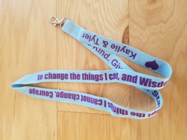 D3. Be Kind. Give More. Stay Humble. Lanyard